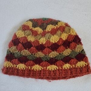Autumn Hues Crochet Beanie